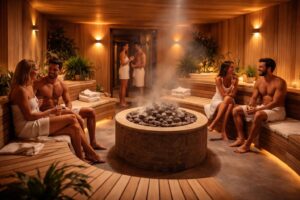 découvrez le sauna libertin de grenoble, un espace unique de liberté et d'échanges où convivialité et respect sont au rendez-vous pour des moments inoubliables.